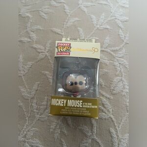 Funk pop Mickey Mouse at the Space Mountain Attraction keychain